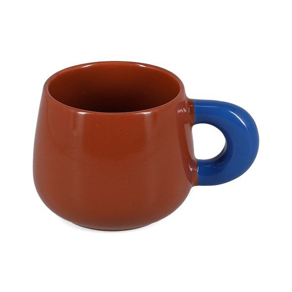 Tumši brūna krūze no sintētiskā kaula porcelāna 470 ml Coco – ONA-image-4