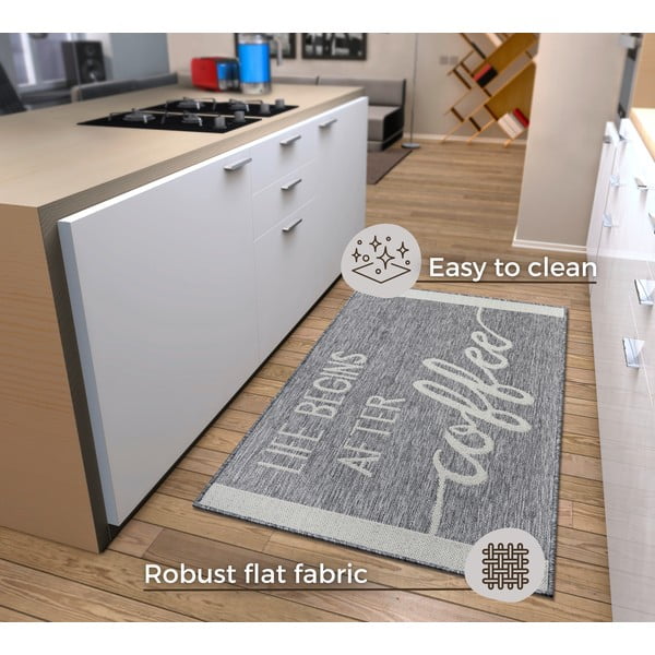 Pelēks paklājs 92x150 cm Cucina – Hanse Home-image-4