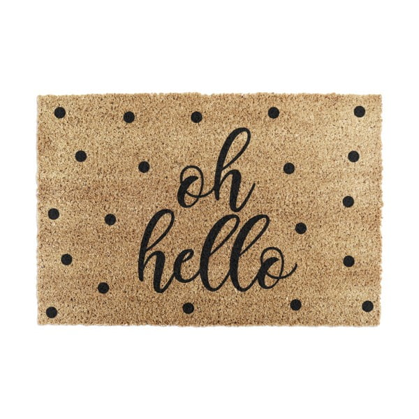 Kokosšķiedras kājslauķis 40x60 cm Oh Hello – Artsy Doormats