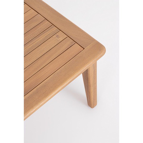 Dabīga toņa akācijas masīvkoka dārza atpūtas komplekts 4 personām Danubio – Bizzotto-image-3