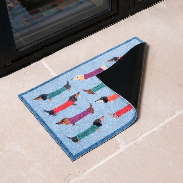 Tekstila kājslauķis 40x60 cm Dachshund – Artsy Doormats-image-1