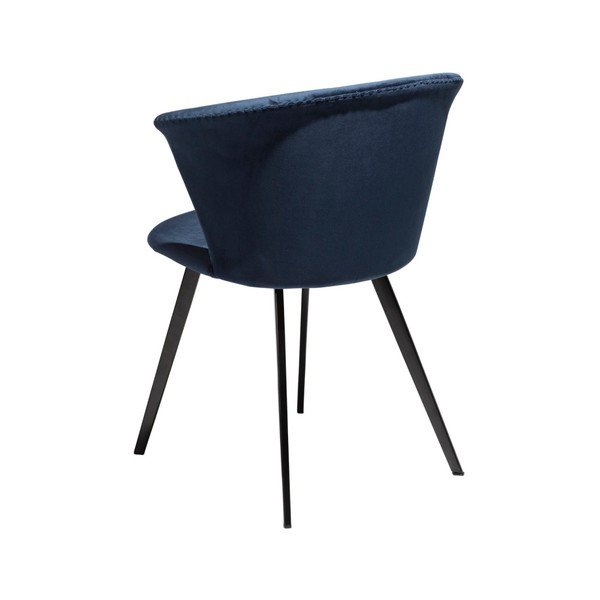 Tumši zils krēsls DAN-FORM Denmark Merge Velvet-image-2