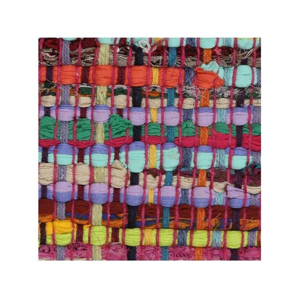 Ar rokām austs kokvilnas paklājs Webtappeti Candela, 50 x 80 cm-image-1