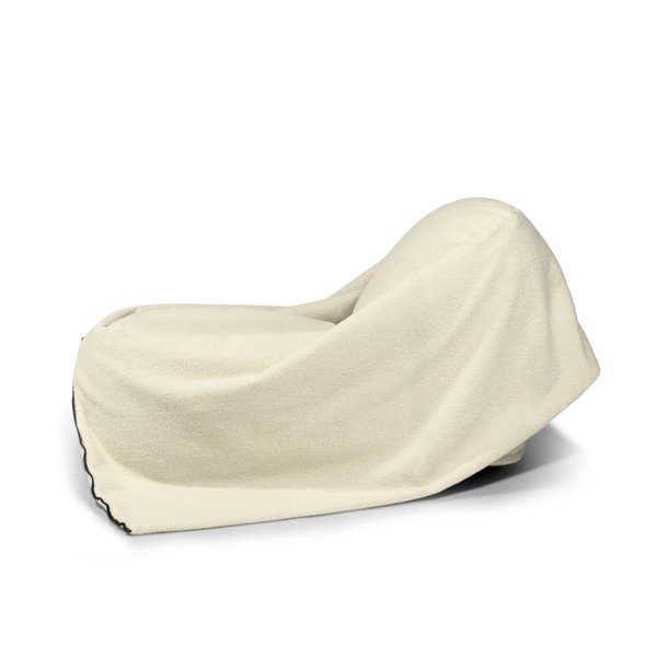 Brūns bērnu sēžammaiss no buklē auduma Cocoon 100 – SLOWDOWN-image-4