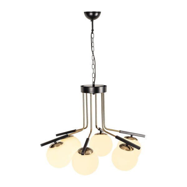 Melna metāla griestu lampa Opviq lights Amalia-image-3