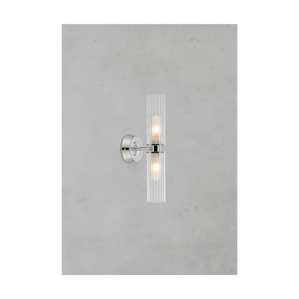 Sudraba krāsas sienas lampa Rimini – Markslöjd-image-1