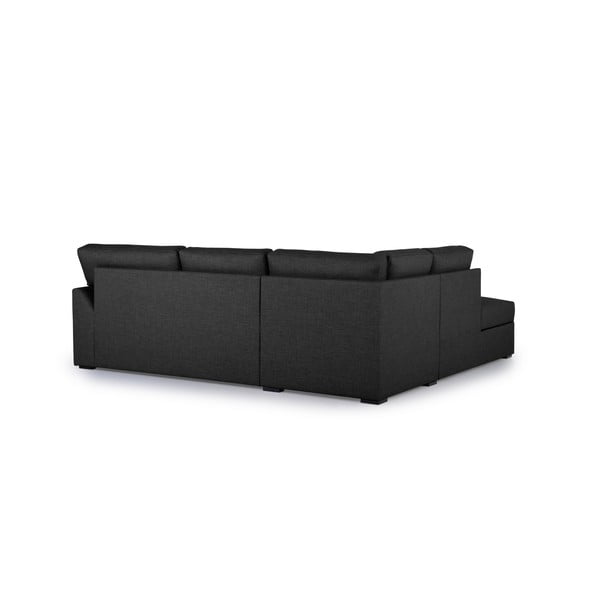 Antracīta pelēks salokāms stūra dīvāns (ar kreiso stūri) Janson – Scandic-image-4