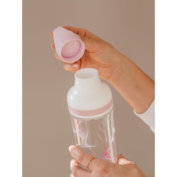 Purpursarkana ūdens pudele Equa Flow Wave, 800 ml-image-1