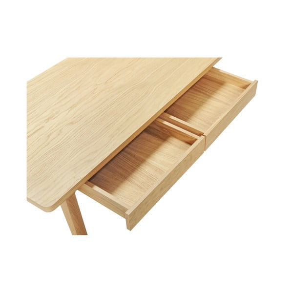 Dabīga toņa žurnālgaldiņš ar ozolkoka imitāciju 60x120 cm Nice – Woodman-image-4