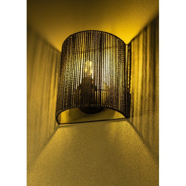 Melna sienas lampa Foresto – GTV-image-2