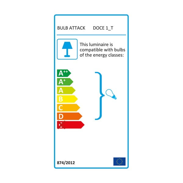 Melna galda lampa Sotto Luce Doce S, ⌀ 25 cm-image-4