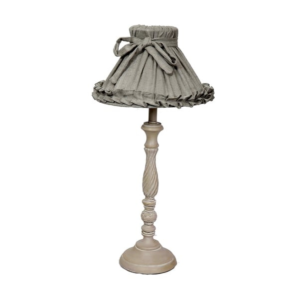 Galda lampa Antic Line Romance Grey, augstums 78 cm
