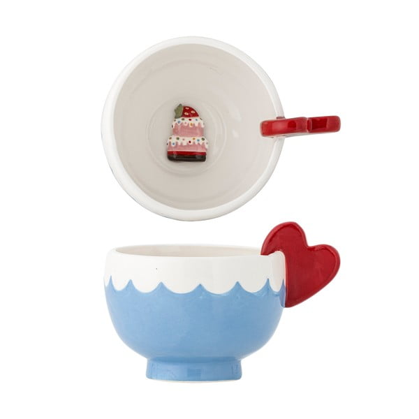 Gaiši zila māla tasīte 220 ml Lively – Bloomingville-image-3