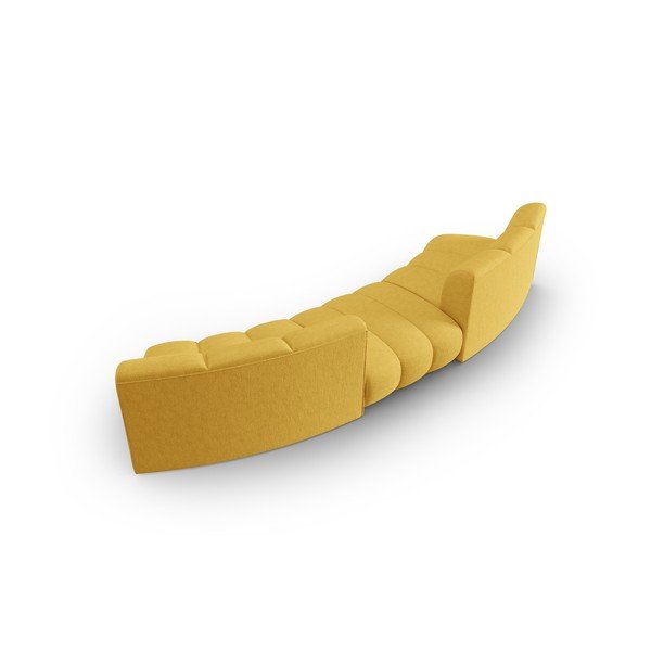 Dzeltens dīvāns 367 cm Lupine – Micadoni Home-image-3