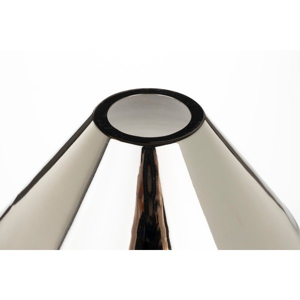 Sudraba krāsas metāla galda lampa ar metāla abažūru (augstums 53 cm) Wonders – Zuiver-image-3