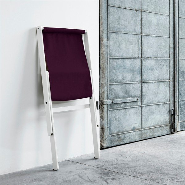 Saliekamais krēsls Karup Boogie White/Purple Plum-image-1