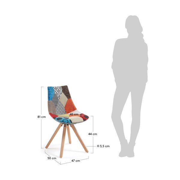 2 ēdamistabas krēslu komplekts La Forma Armony-image-2