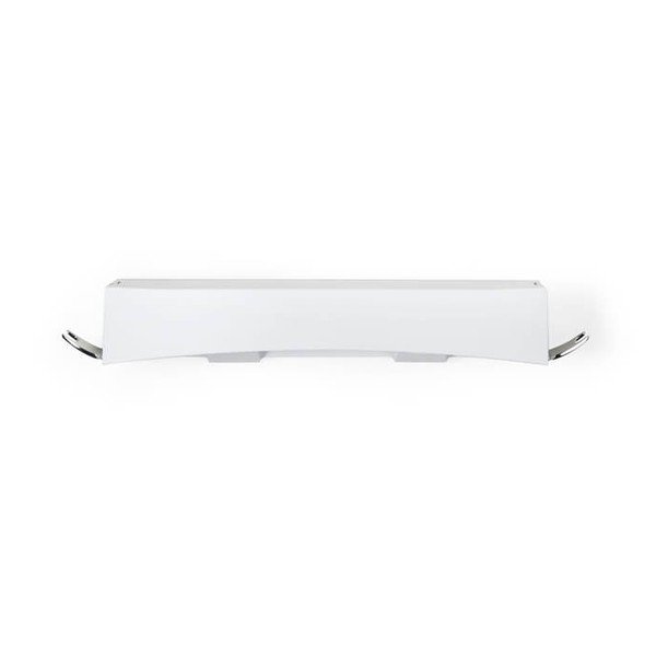 Balts pie sienas montējams pašturošs plaukts Compactor Clever Flip Shower Shelf-image-3