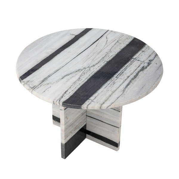 Melnbalts marmora apaļš žurnālgaldiņš ø 61 cm Rosito – Bloomingville-image-3