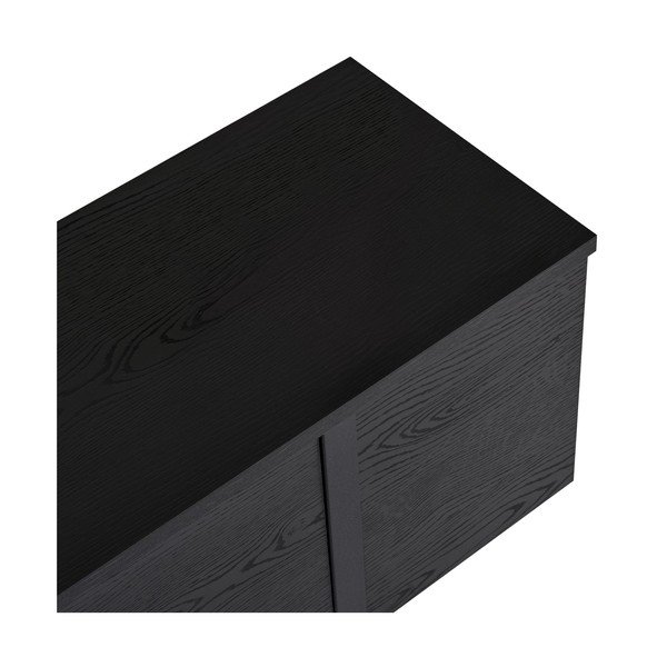 Melns TV galdiņš 180x50x30 cm Onera – Kalune Design-image-4