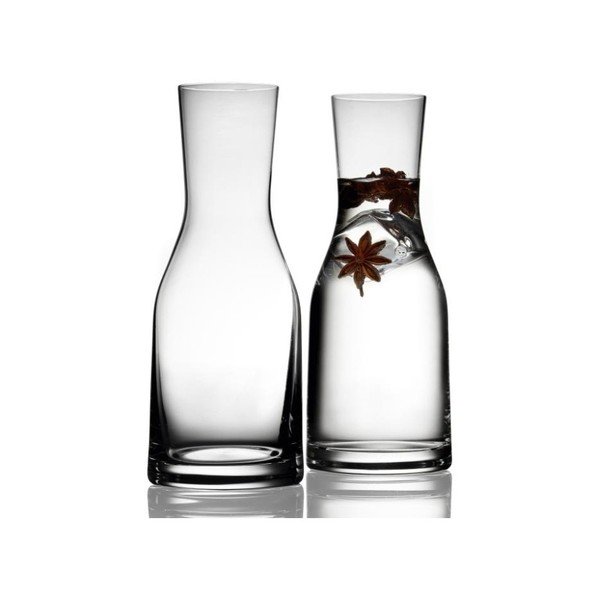 2 kristāla stikla ūdens dekanteru komplekts Bitz Fluidum, 300 ml-image-3
