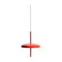 Sarkana LED griestu lampa ar regulējamu spilgtumu ar metāla abažūru ø 16 cm Porte – Kave Home