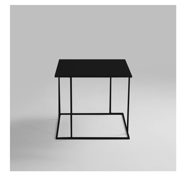 Custom Form Walt melns kafijas galdiņš, 50 x 50 cm