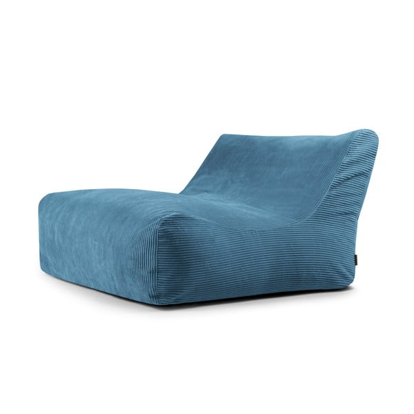 Zils velveta sēžammaiss Sofa Lounge – SLOWDOWN