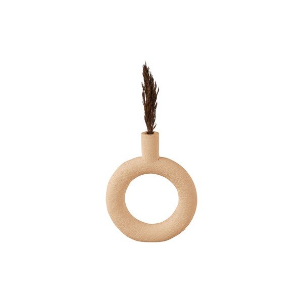 Gaiši brūna vāze PT LIVING Ring-image-1