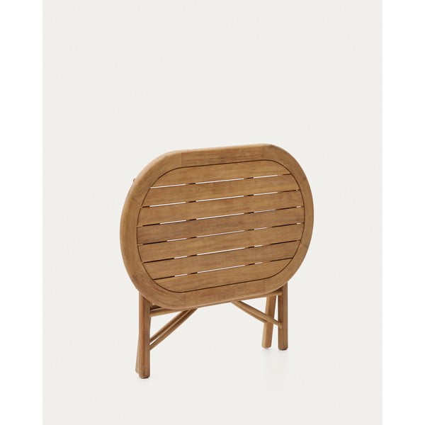 Akācijas masīvkoka dārza ēdamgalds 70x120 cm Dandara – Kave Home-image-4