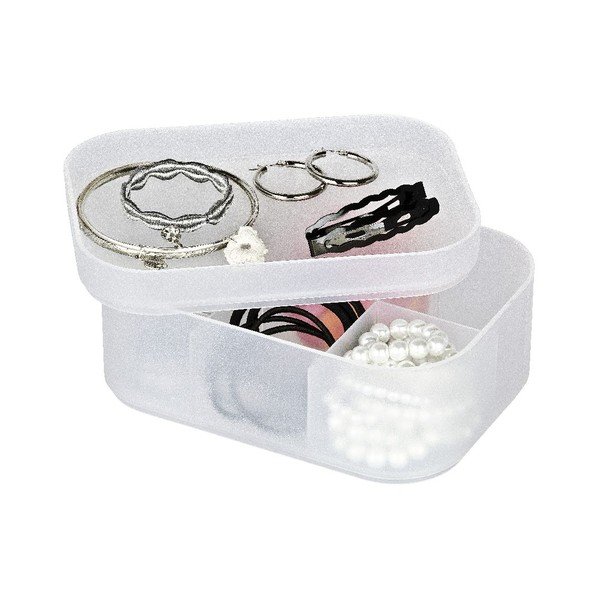 Balts kosmētikas organizators Wenko Big Cube, izmērs 3,5 mm, w. S-image-1