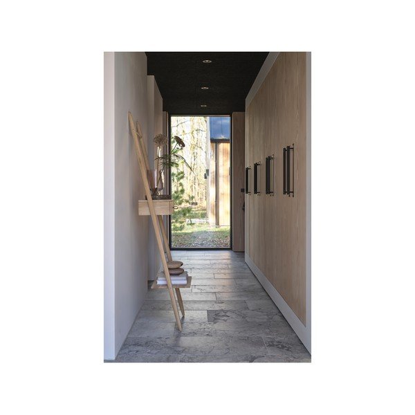 Gaiši rozā stikla vāze (augstums 24 cm) Drum – Villa Collection-image-3