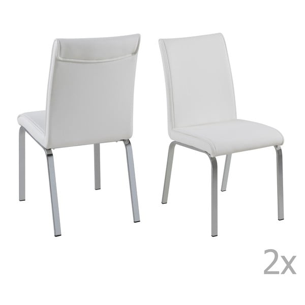 4 baltu ēdamistabas krēslu komplektsActona Leonora