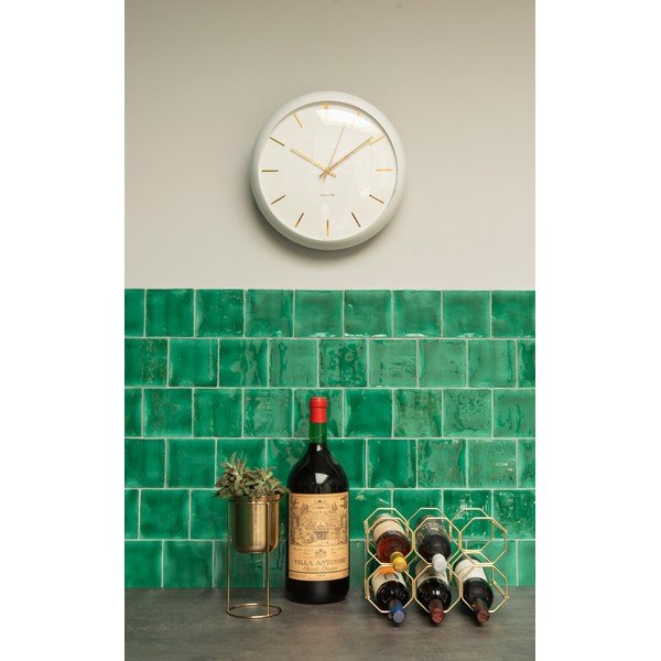 Metāla salokāms vīna turētājs zelta krāsā PT LIVING Honeycomb-image-1