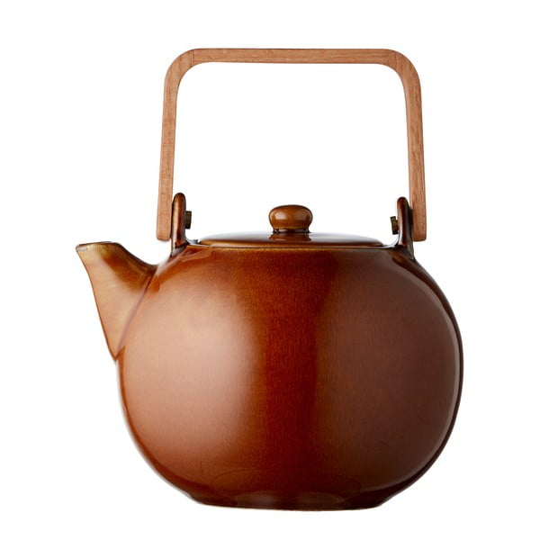 Dzintara dzeltena keramikas tējkanna ar sietiņu 1,2 l Gastro Amber – Bitz