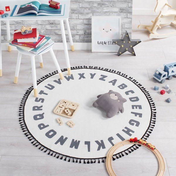 Bērnu paklājs Flair Rugs Alphabet, ø 120 cm-image-4