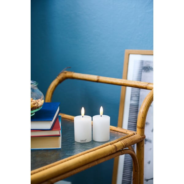 LED svece (2 gab.) (augstums 6,5 cm) Sille Exclusive Mini – Sirius-image-1