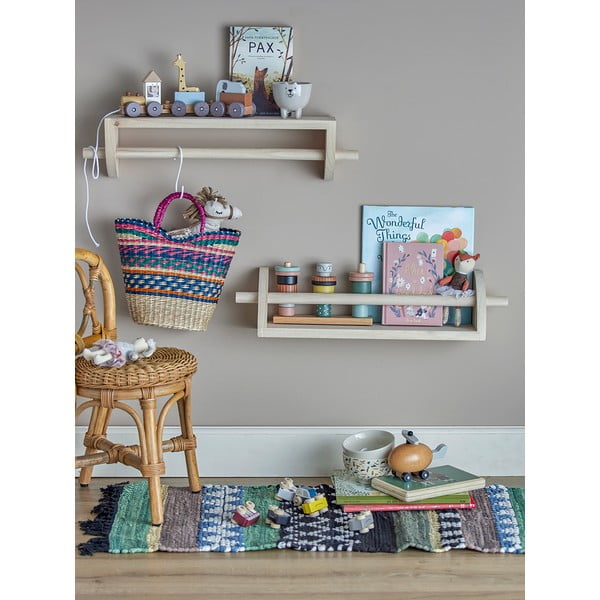 Dabīga toņa paulonijas masīvkoka bērnu drēbju pakaramais Mingus – Bloomingville Mini-image-2