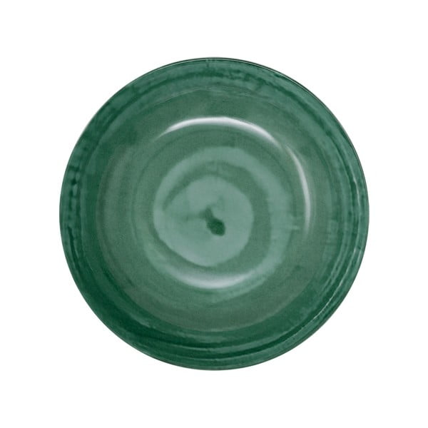 Zaļi zupas porcelāna šķīvji (6 gab.) ø 21 cm Tangeri green – Villa Altachiara