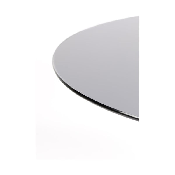 Apaļš ēdamgalds ar stikla galda virsmu ø 104 cm Floris – White Label-image-3
