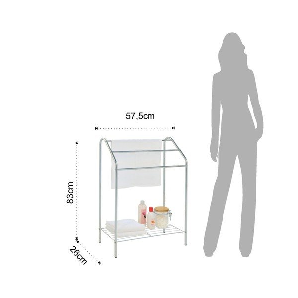 Dvieļu turētājs ar plauktu Tomasucci Air-image-2