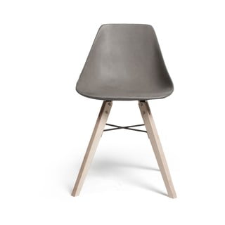 Ēdamistabas krēsls ar betona sēdekli Lyon Béton Hauteville