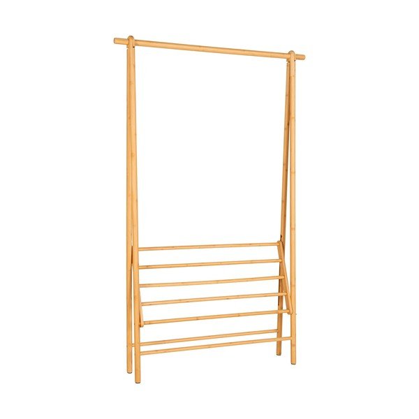 Dabīga toņa bambusa drēbju pakaramais statīvs Manaus – House Nordic-image-2