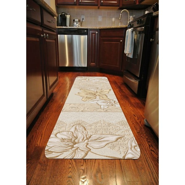 Bēšs mazgājams celiņa paklājs 58x140 cm Sandy – Oyo Concept-image-1