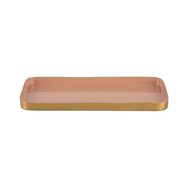 Metāla dekoratīva paplāte 12.5x25 cm Festive – PT LIVING