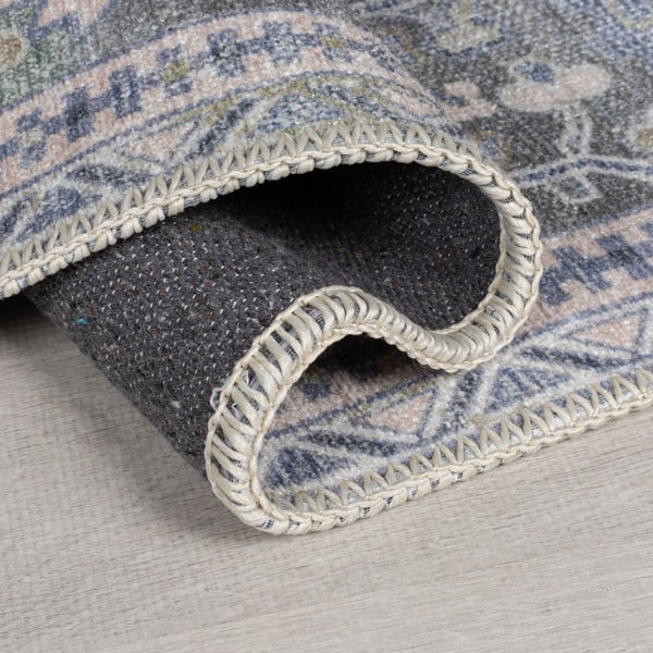 Zaļš mazgājams paklājs no pārstrādātu šķiedru maisījuma 120x170 cm Windsor – Flair Rugs-image-2