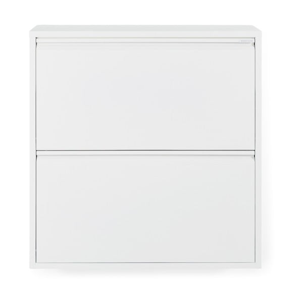 Balts metāla atverams apavu plaukts 75x77,5x22,5 cm Billy – Spinder Design-image-3