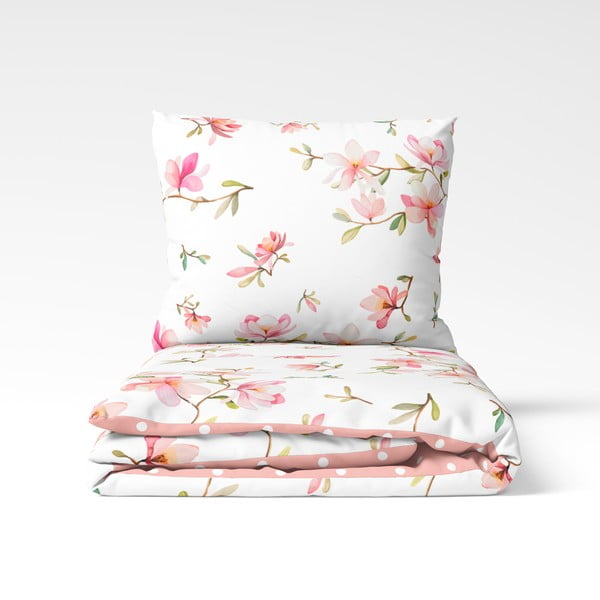 Divguļamā kokvilnas gultasveļa Bonami Selection Blush, 160 x 220 cm-image-2