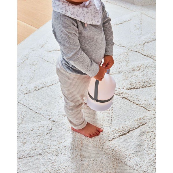 Pelēka āra lampa Kave Home Janvir, augstums 16 cm-image-1