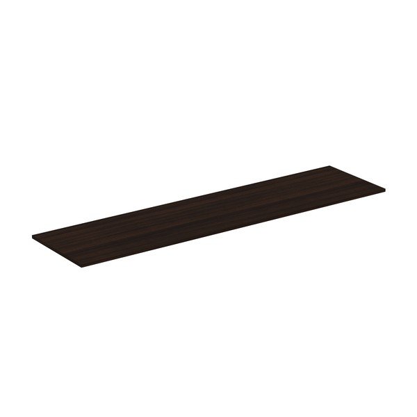 Tumši brūna vannasistabas letes virsma ar ozolkoka imitāciju 200x51 cm i.Life B – Ideal Standard-image-1